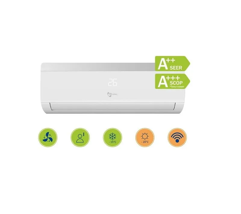 Imagine pentru Aer conditionat HomeFort Crystal 9000 BTU Inverter