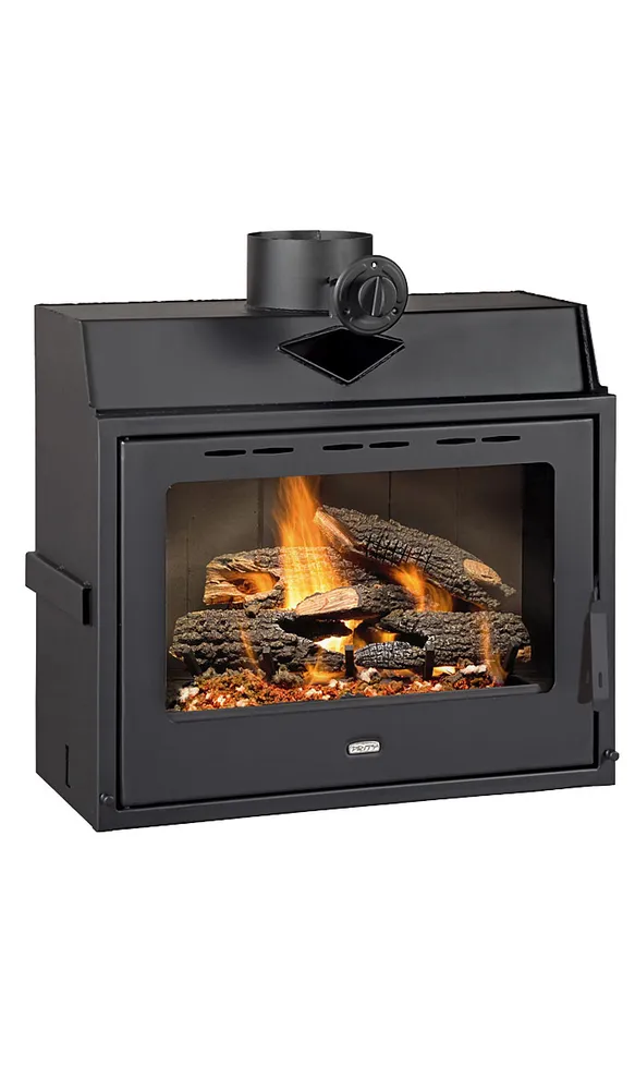 Imagine pentru Semineu focar pe lemne incastrabil clasic - 13kW