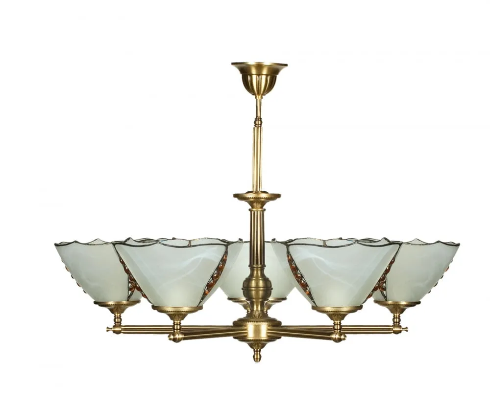 Imagine pentru Candelabru cu 5 brate Rubin